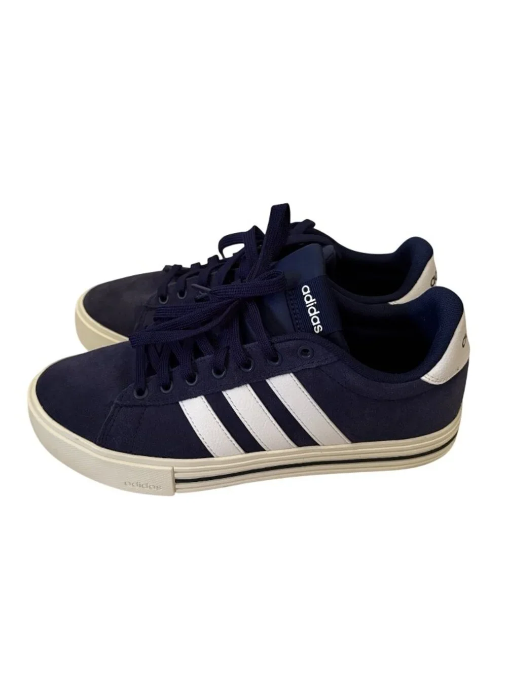 Adidas Men Size 8 Blue Casual Lace Up Daily 4.0 Shoes Sneakers NWB IF4503